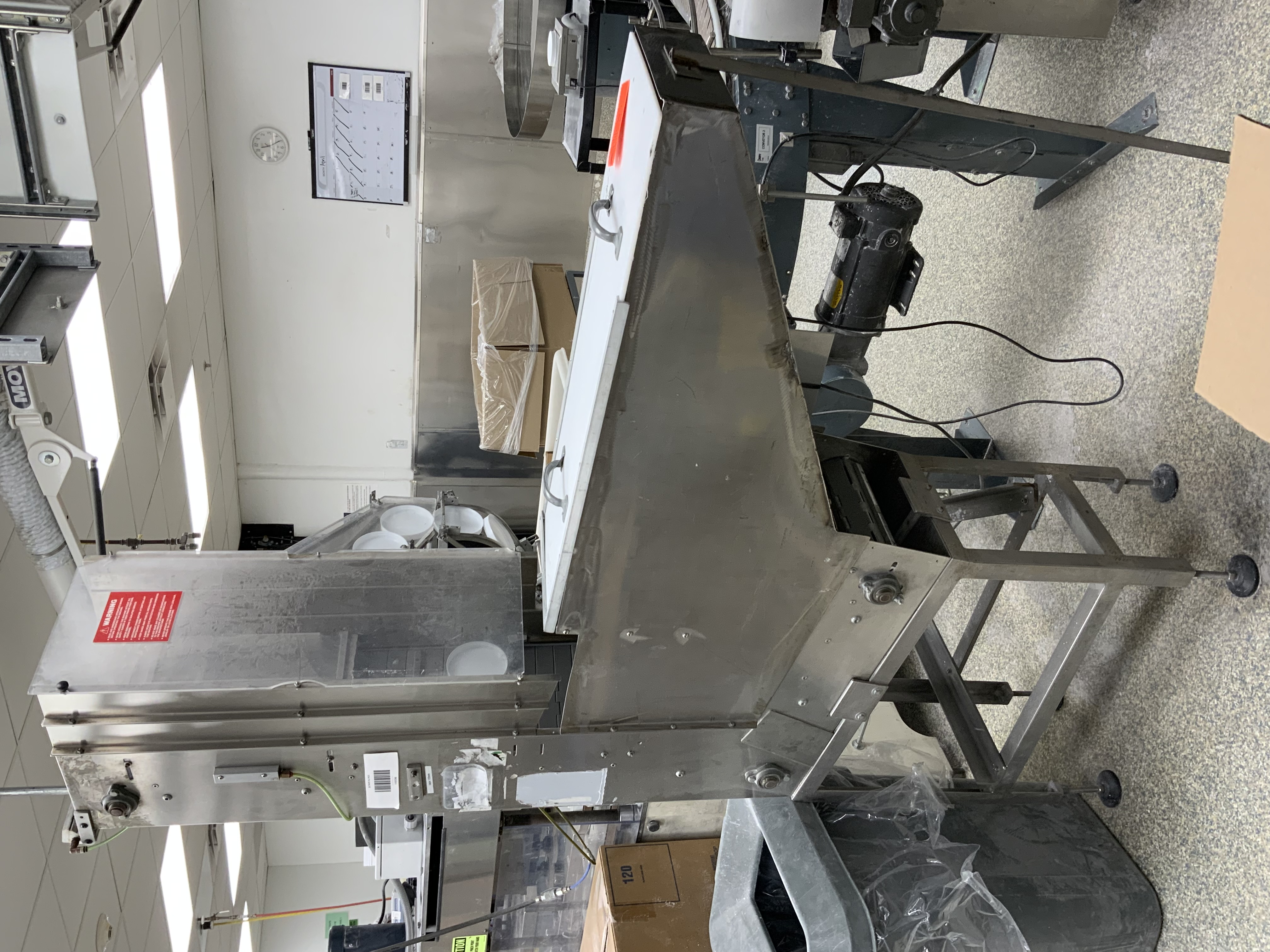 Used Kaps All model A capper with Waterfall Feeder for large caps A