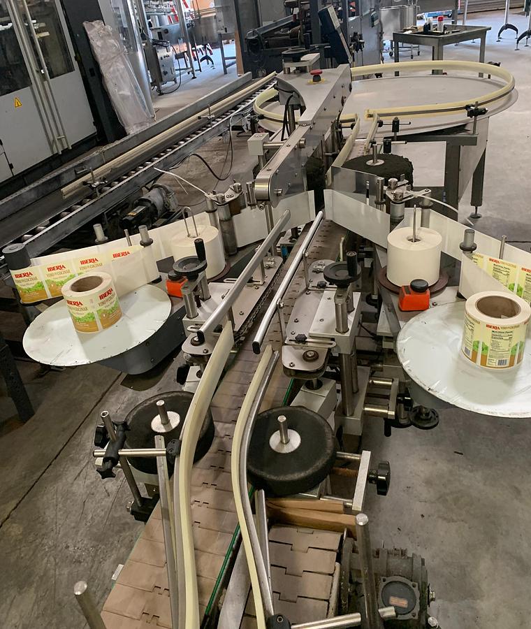 Used CVC 430 Labeler  front, back and wrap