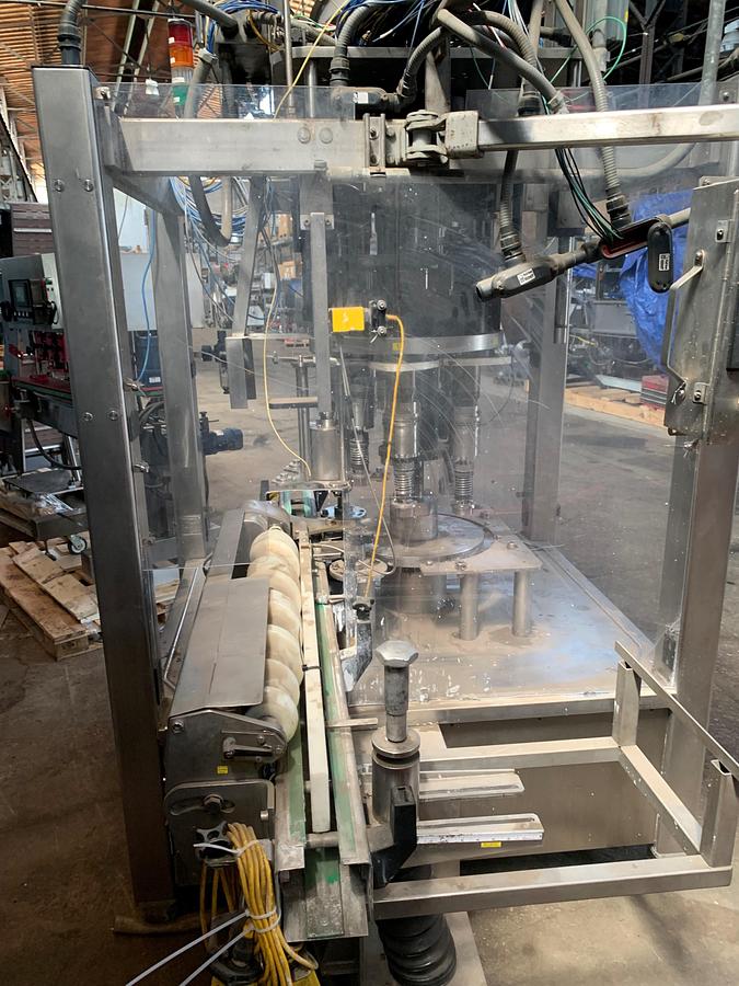 Used Zalkin 5 head rotary capper