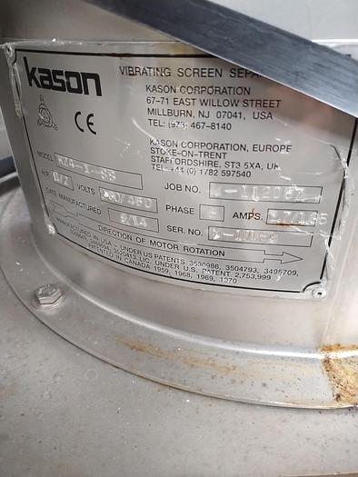Used Kason 24" diameter sifter with stainless base