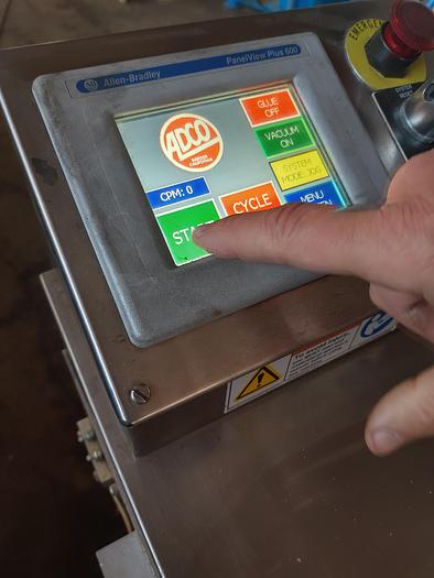 Used ADCO 15DBC105 SS Cartoner