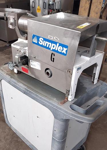 Used Simplex AS-1 Piston filler with quart piston