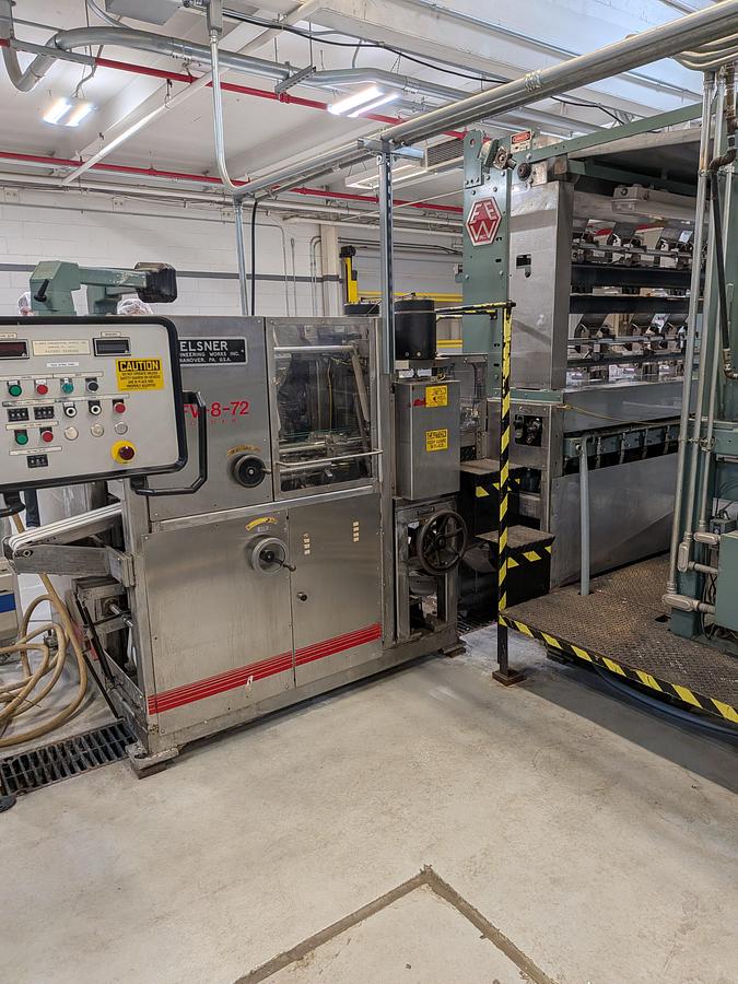 Used Bosch 303 wrapper with Elsner folder for towlettes