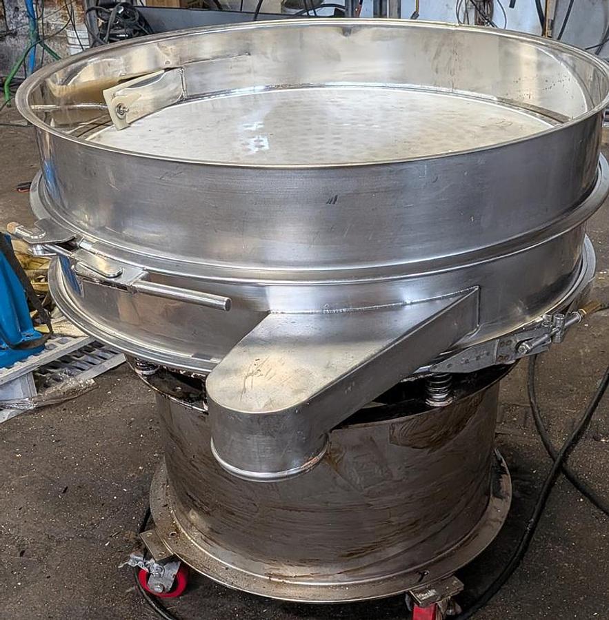Used 40in diameter stainless 2 deck round sifter with 2 separations JB1000