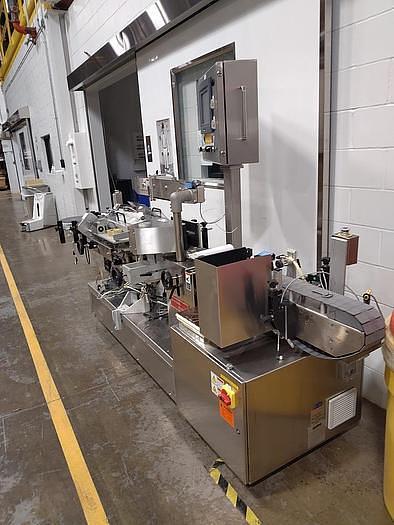 Used Accraply 350VF Wrap labeler - high speed