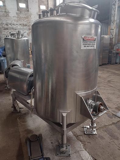 Used 350 Gallon "Dixie" Style Stainless Mayonaisse mixing system