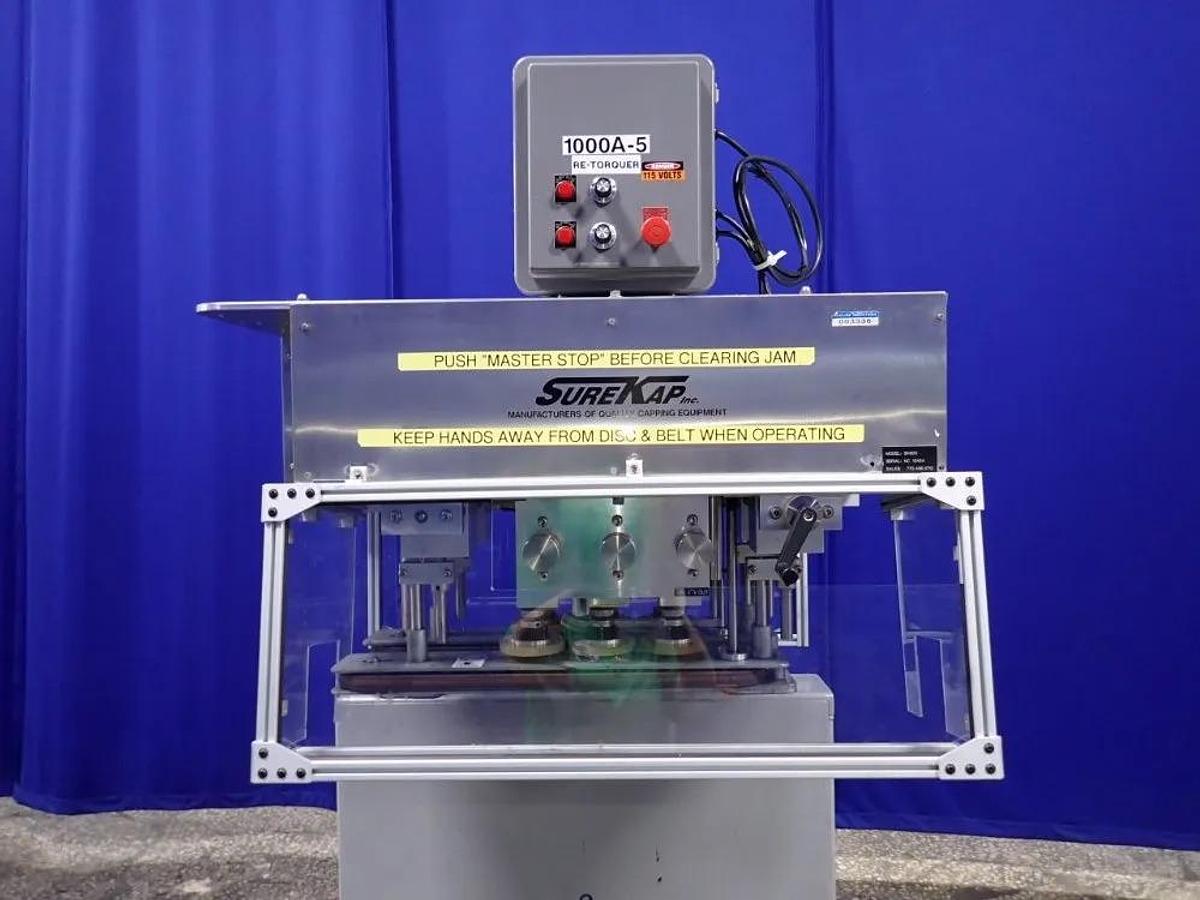 Used Surekap SK600 cap retorquer