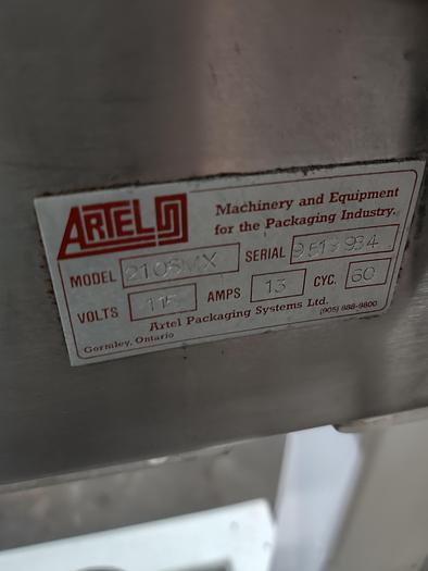 Used Artel Front and Back  Pressure Sensitie Labeler