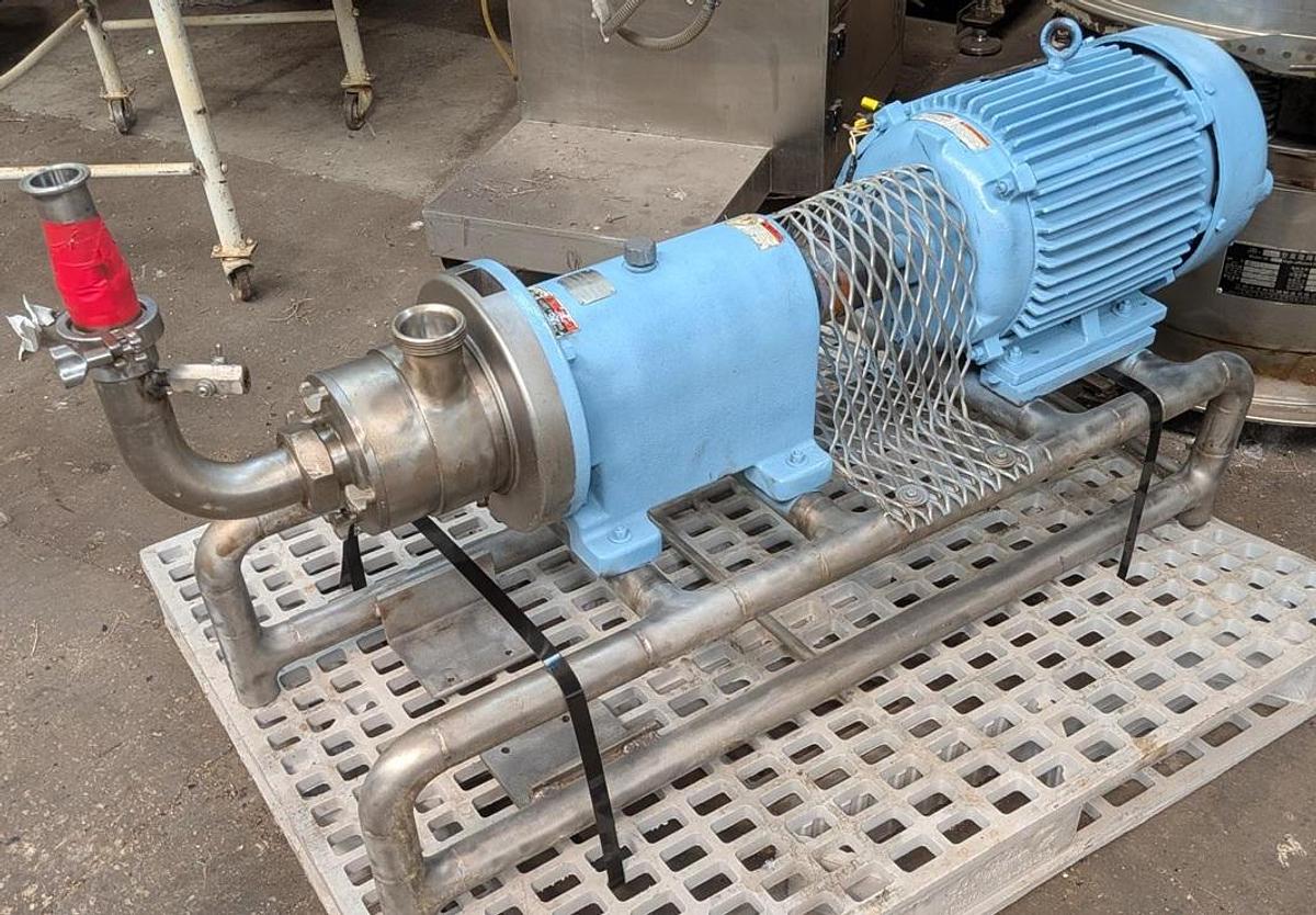 Used Waukesha SP4 shear mill S/S