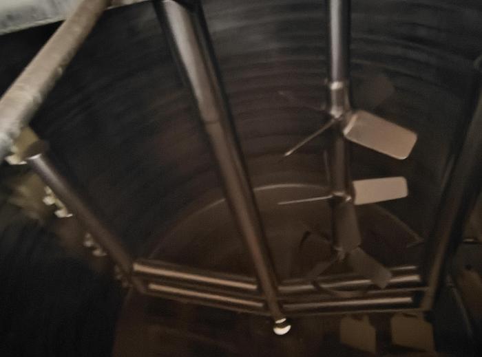 Used 600 gal Walker Twin Action Jacketed tank JCVC