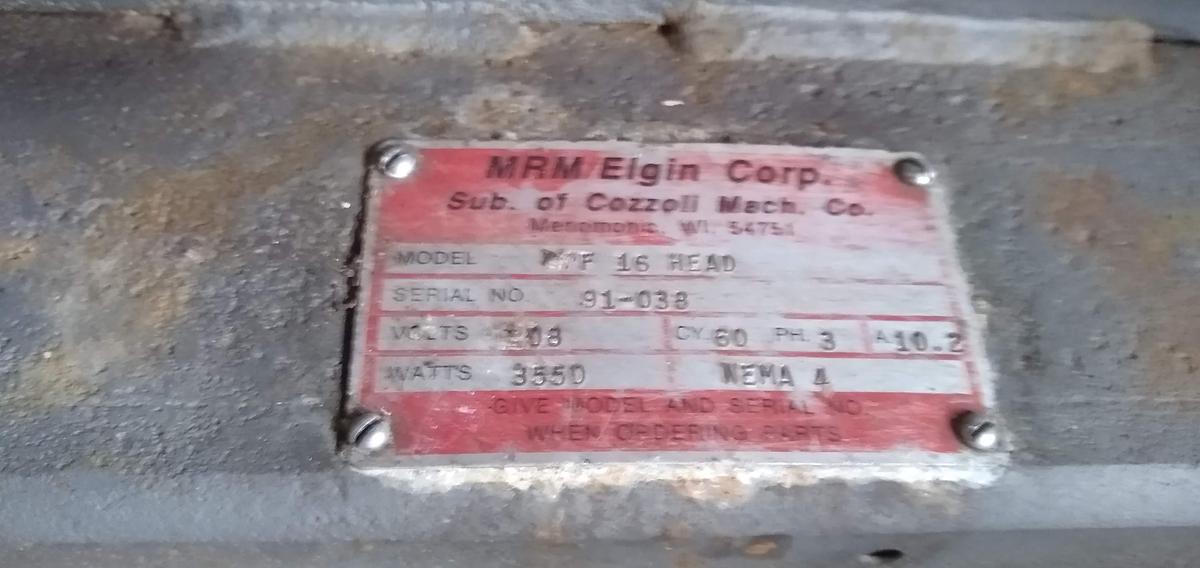 Used MRM RPF 16 Piston Filler Liter Pistons