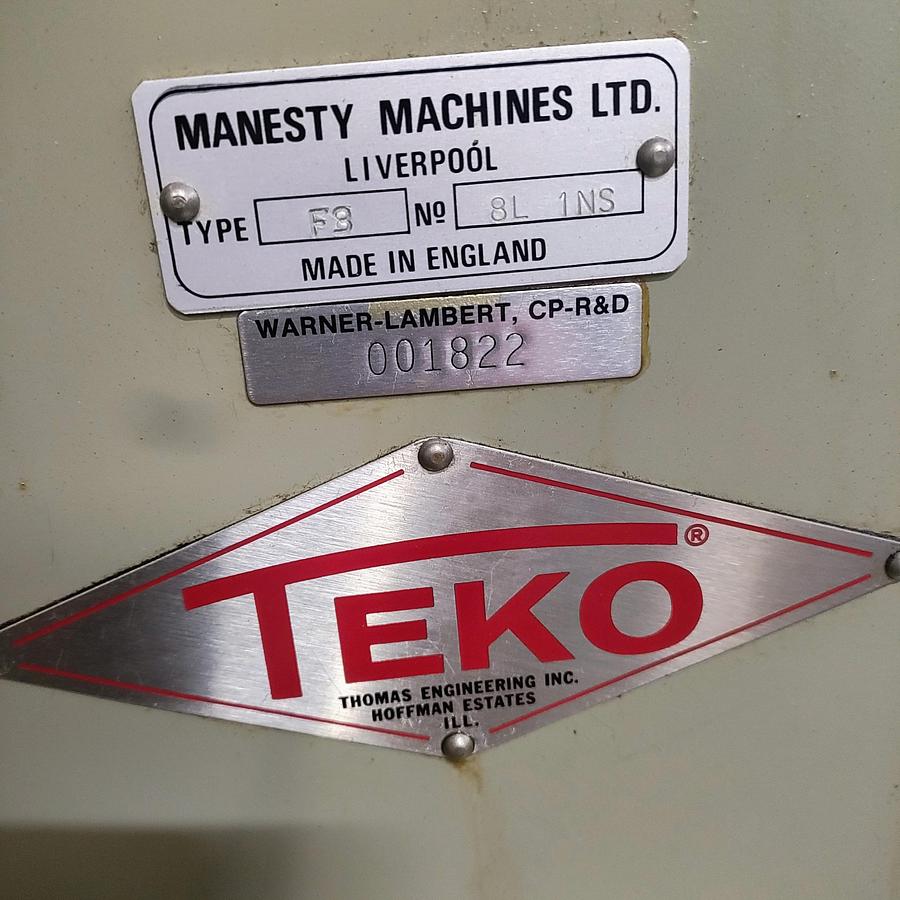 Used Manesty F-3 Single station press