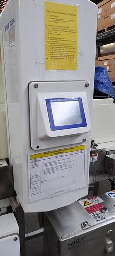 Used Safeline Metal Detector 12 x 23 " aperature