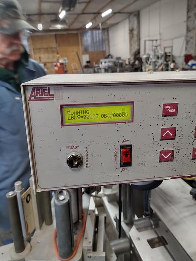 Used Artel Front and Back  Pressure Sensitie Labeler