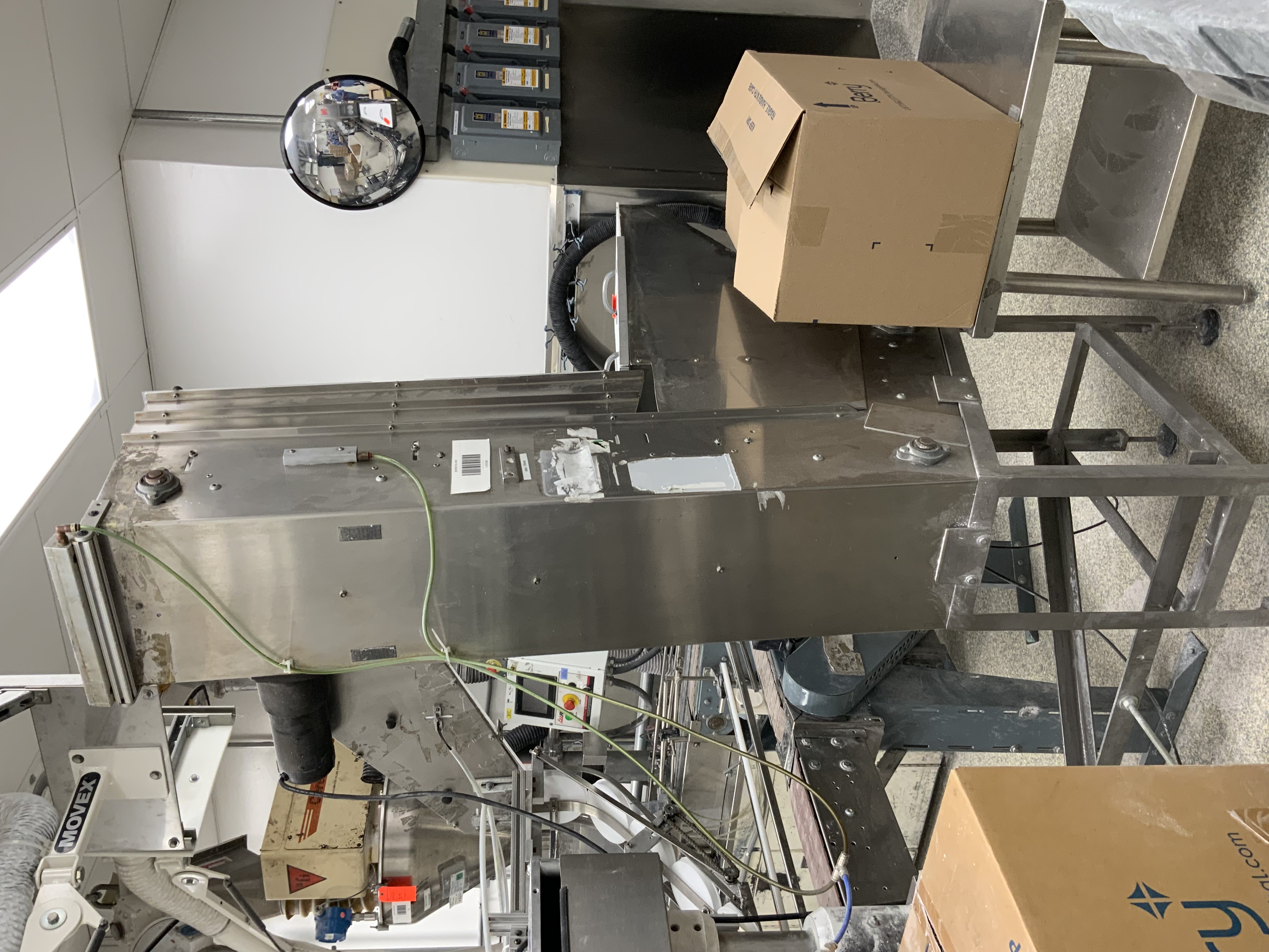 Used Kaps All model A capper with Waterfall Feeder for large caps A