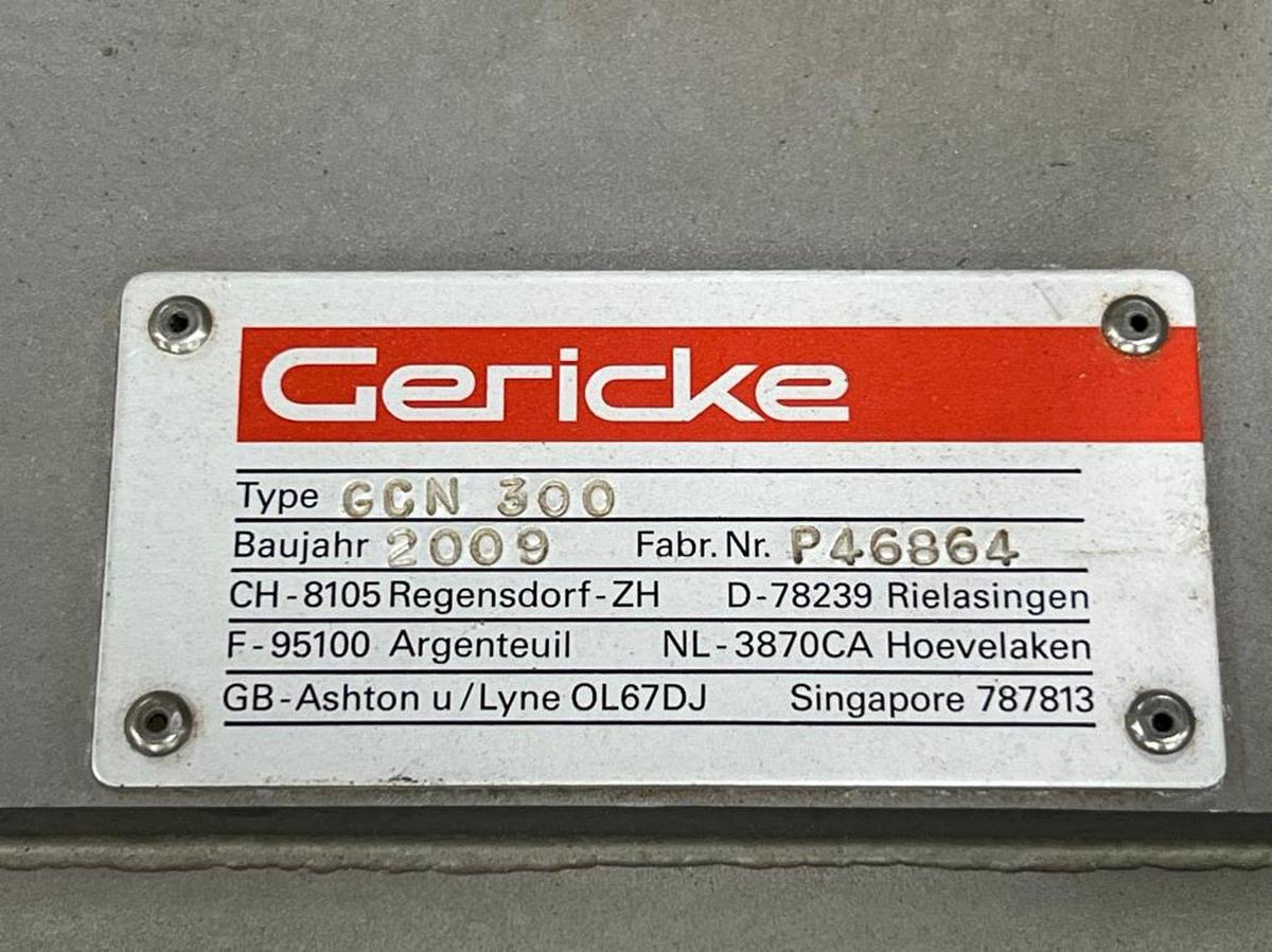 Used 2009 Gericke GCN 300 Comil size reduction mill