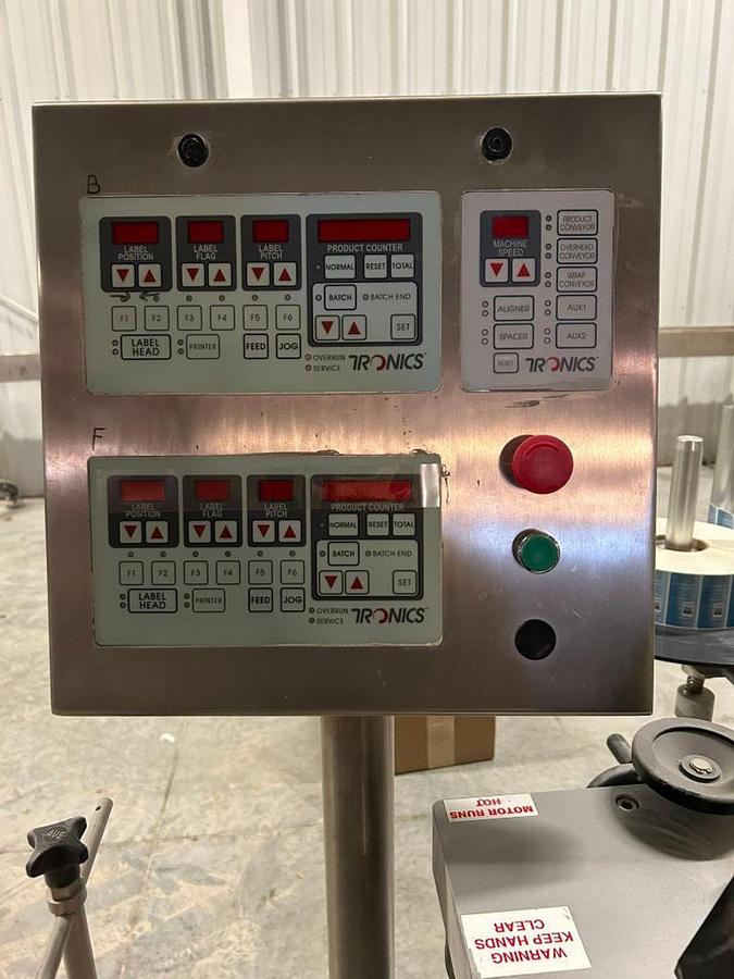Used Tronics Front and Back Labeler