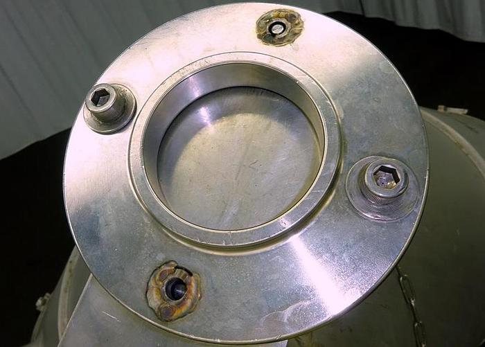 Used 5 cuft Patterson Kelley Twin Shell mixer SS