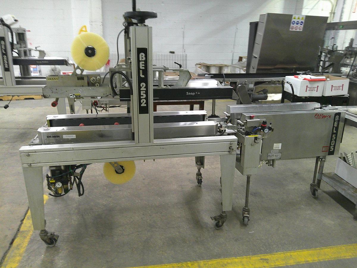 Used Wexxar Bel - Belcor 505 Snap folder and 252 taper