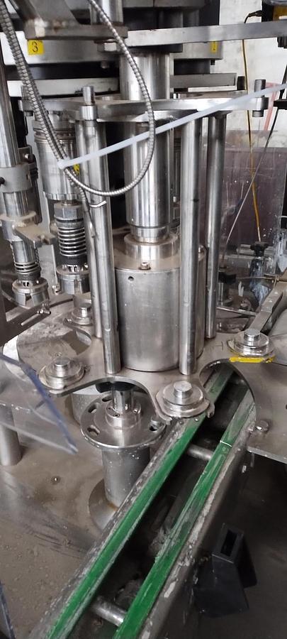 Used Zalkin 5 head rotary capper