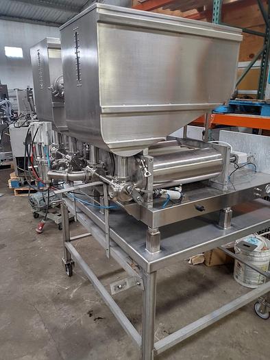 Used 4 Piston Gallon Piston fillers - Stainless Food grad