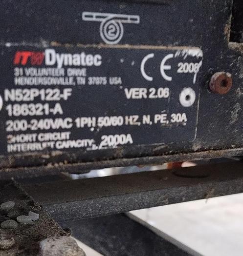 Used 2015 Fischbein DRC-300 dual roll close with hot melt