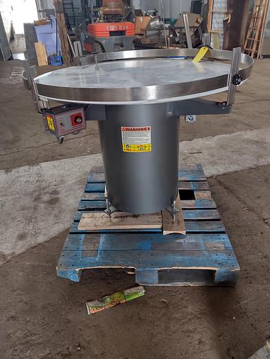 Used 48" Dia Kaps All Turtanble Stainless top