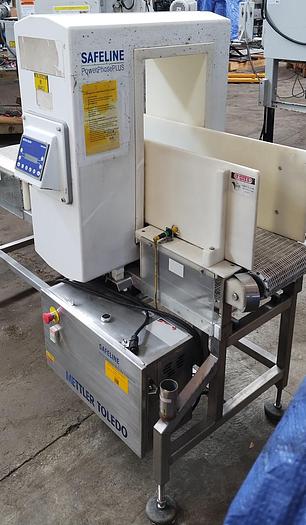 Used Safeline Metal Detector  12 x 23 " aperature