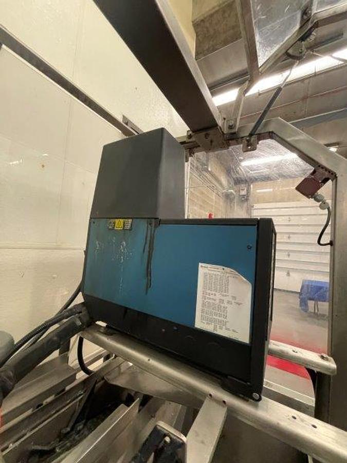 Used ADCO 15D-105 Stainless Hand Load cartoner , 12" centers