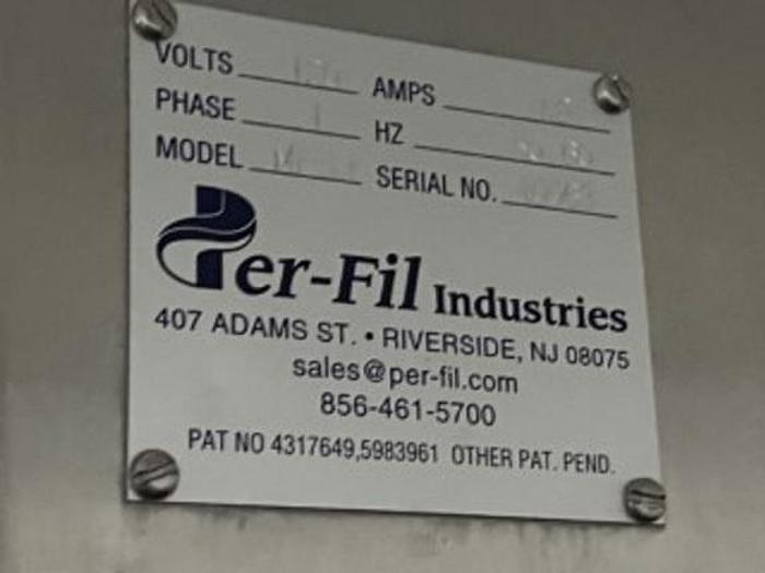 Used Per-Fil Single Head Auger Filler, Model MF-LF