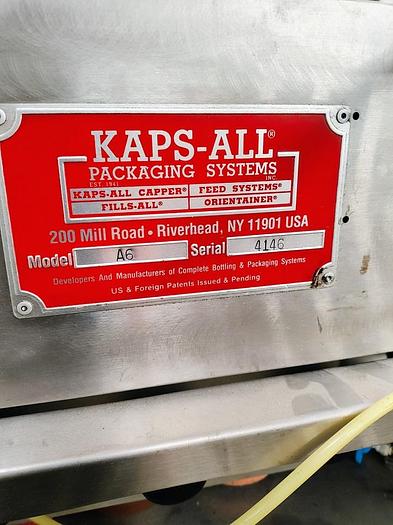 Used Kaps All A6 retorquer