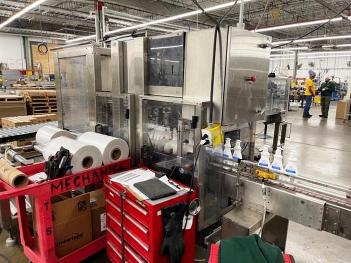 Used PolyPak CMB 24DLP automatic shrink bundler