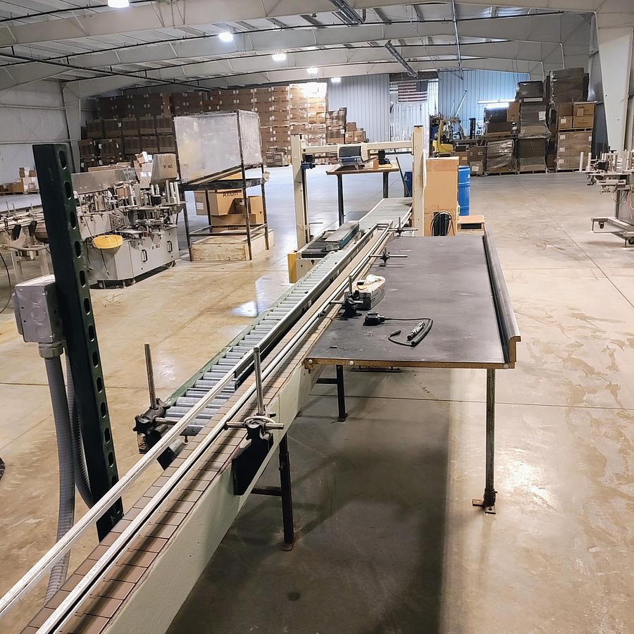 Used Liquid Filling Line with APES Filler