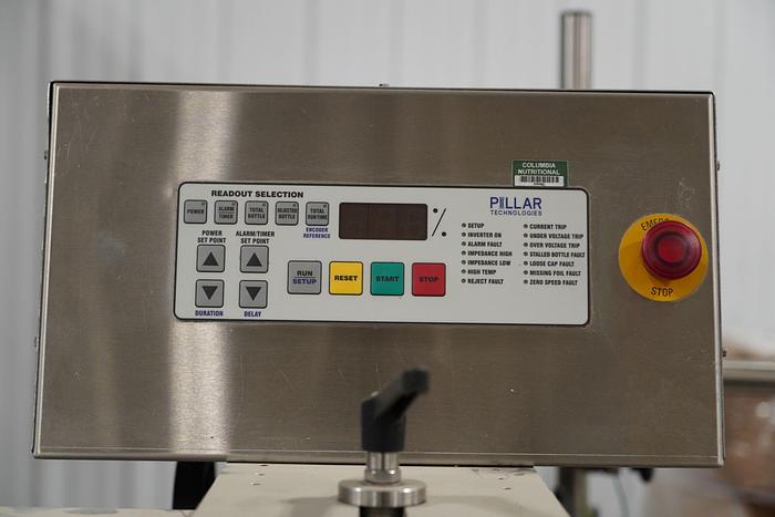 Used Pillar 2KW Induction Sealer - air cooled