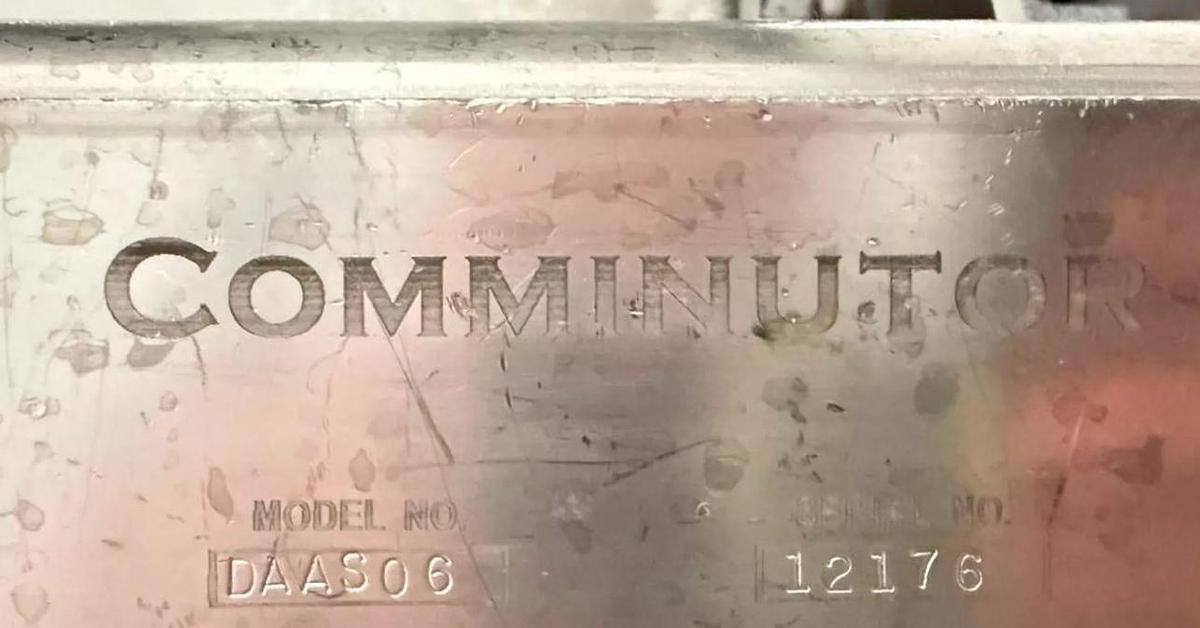 Used FItzmill DAASO6 6" hammer mill
