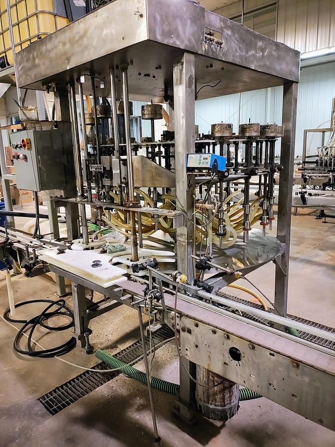 Used Filling Equipment Inc. 20 spt Pressure Gravity Filler Stainless