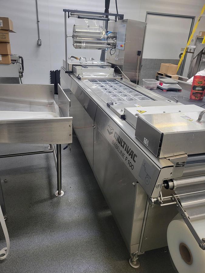 Used M U L T I V A C   Packaging Machine Model F 100