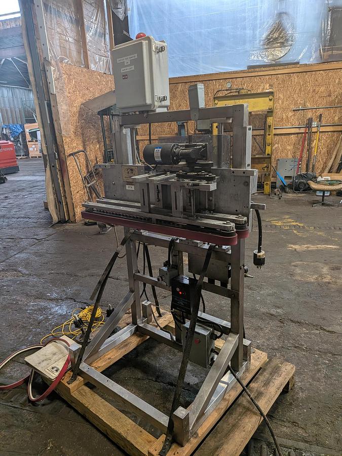 Used New England Machinery Transfer Conveyor SS NEDP-820