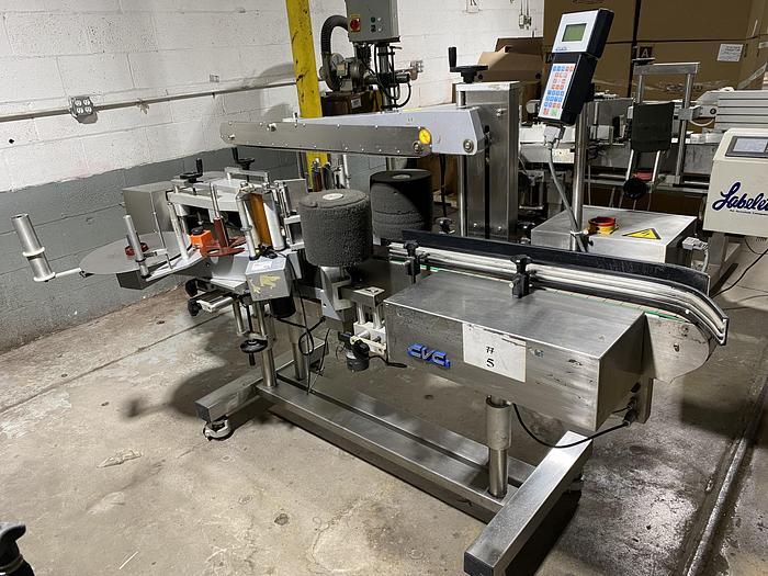 Used CVC 430 Front Back and wrap labeler