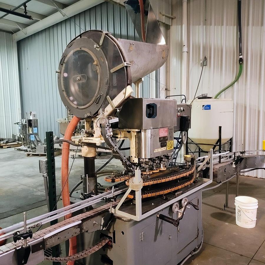 Used Liquid Filling Line with APES Filler