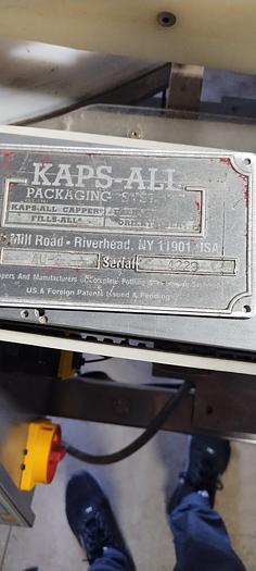 Used Kapsall AU-6 Bulk Bottle Unscrambler