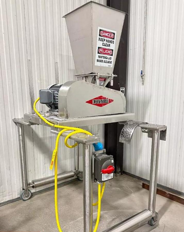 Used FItzmill DAASO6 6" hammer mill