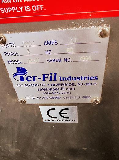 Used Perfil PF-11 Auger filler semiautomatic