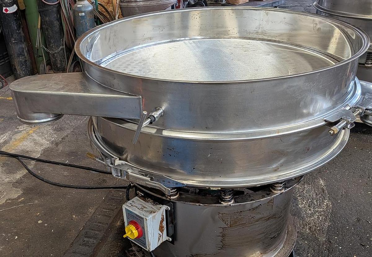 Used 40in diameter stainless 2 deck round sifter with 2 separations JB1000