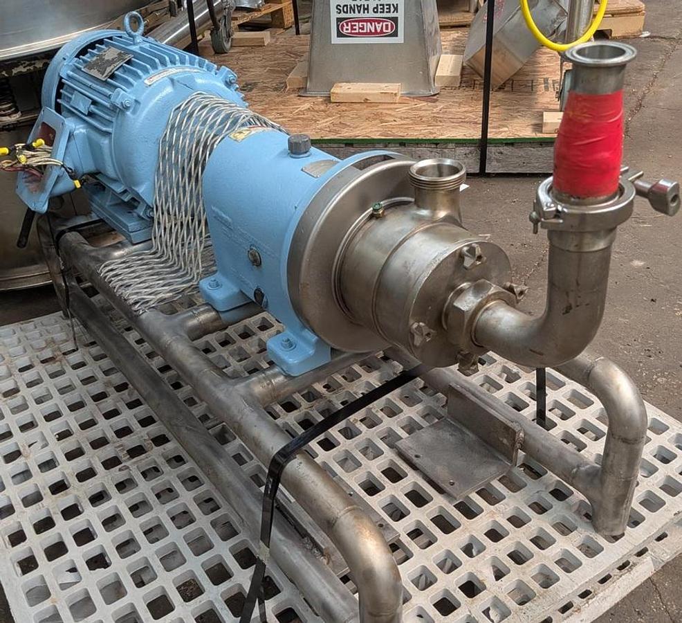 Used Waukesha SP4 shear mill S/S