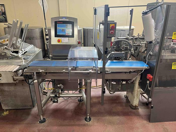 Used ThermoScientific belted Checkweigher - 2017