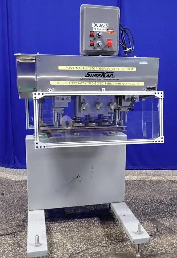 Used Surekap SK600 cap retorquer