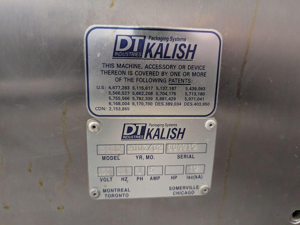 Used Kalish StarCap Automatic Chuck Capper.