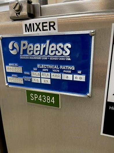 Used Peerless HM300W Single Sigma Mixer