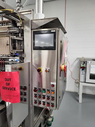 Used Prodopak PVM215 CSW 10 - 10 lane Prodopak with All Fill Moyno filler